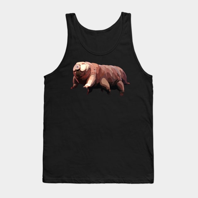 Colorblock Tardigrade Water Bear Tank Top by ReverieCompany